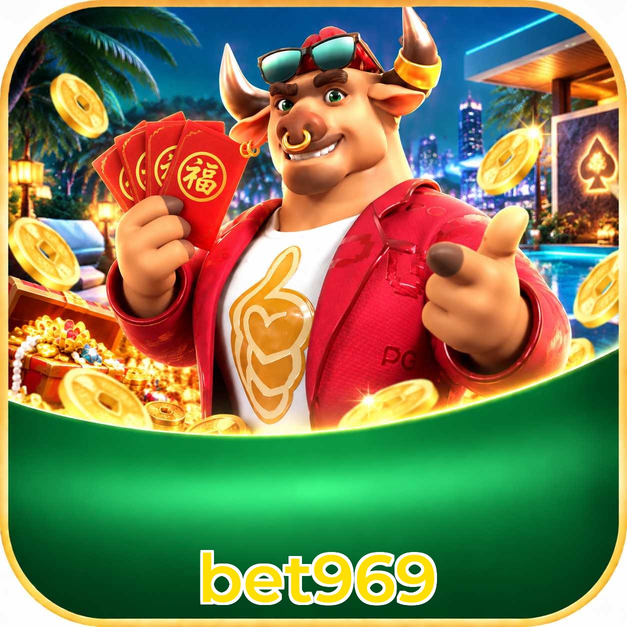 Pacote de boas-vindas ao criar conta na bet969